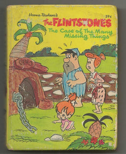 Flintstones Case of Many Missing Things ORIGINAL 1968 Whitman Big Little Book 