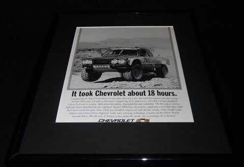 1993 Chevrolet Chevy Trucks 11x14 Framed ORIGINAL Vintage Advertisement