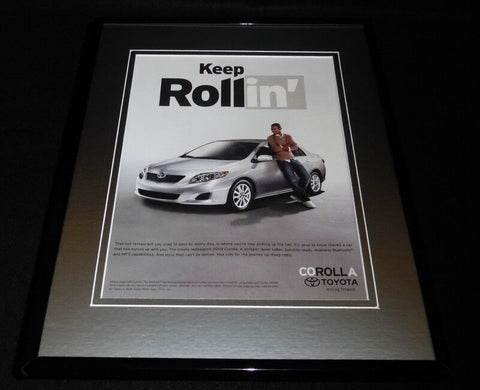 2008 Toyota Corolla Framed 11x14 ORIGINAL Vintage Advertisement