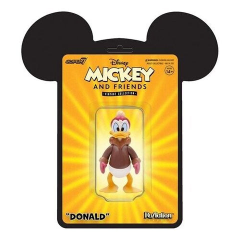 NEW SEALED 2022 Super7 Disney Mickey Friends Donald Duck ReAction Action Figure