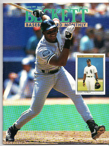 Beckett Baseball Card Magazine #79 VINTAGE 1991 Frank Thomas White Sox