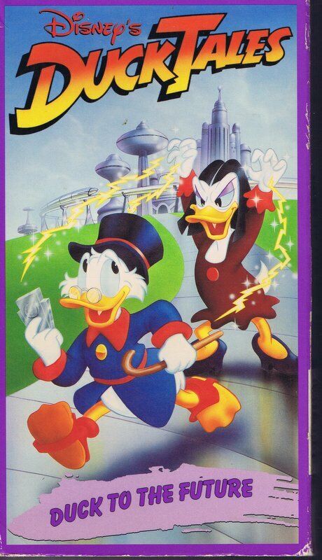 Disney Ducktales Duck to the Future VINTAGE VHS Cassette  