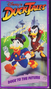 Disney Ducktales Duck to the Future VINTAGE VHS Cassette  