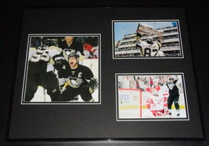 Sidney Crosby 2009 Stanley Cup Season Framed 16x20 Photo Set Penguins