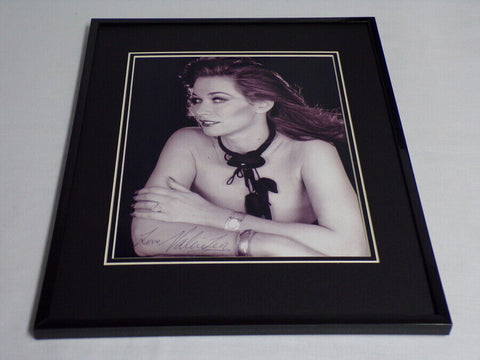 Valerie Leon Signed Framed 11x14 Photo Display AW Bond Girl