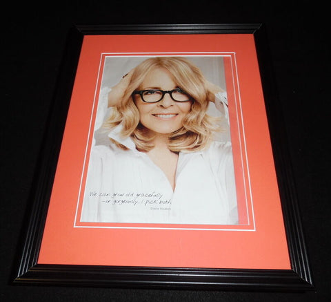 Diane Keaton 2015 L'Oreal Excellence Framed 11x14 ORIGINAL Advertisement B