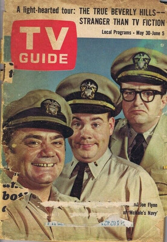 ORIGINAL Vintage May 30 1964 TV Guide McHale's Navy Cast