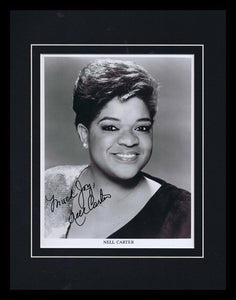 Nell Carter Signed Framed 11x14 Photo Display Gimme a Break