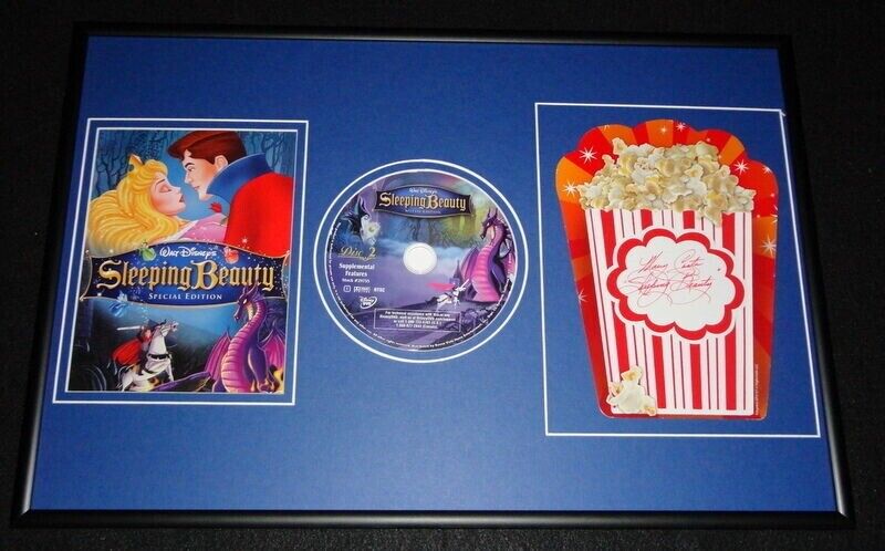 Mary Costa Signed Framed 12x18 Sleeping Beauty DVD & Photo Display