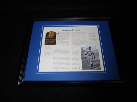 Grover Cleveland Alexander Chicago Cubs Team Framed 11x14 Photo Display 