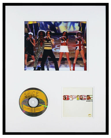 Spice Girls Framed 16x20 CD + Photo Display