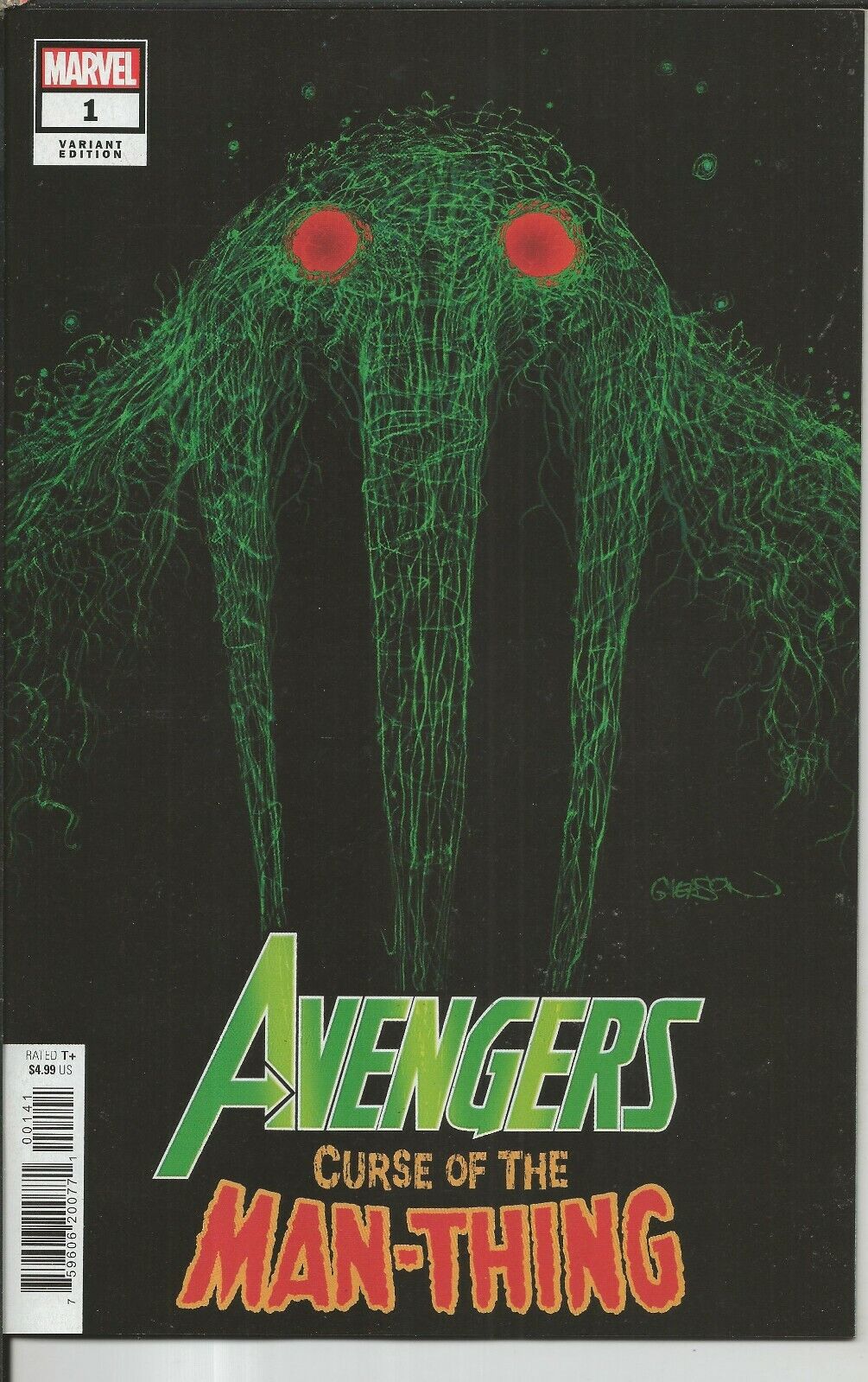 Avengers Curse Of The Man-Thing #1 2021 Marvel Comics Patrick Gleason 