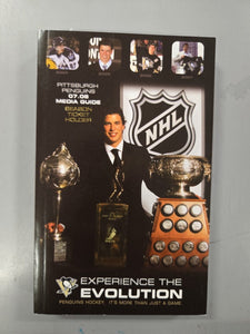 2007 Pittsburgh Penguins Media Guide Season Ticket Holder Edition Sidney Crosby