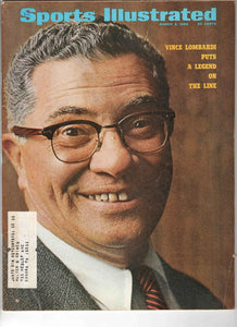 Mar 3 1969 Sports Illustrated Magazine Vince Lombardi Packers