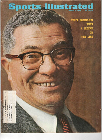 Mar 3 1969 Sports Illustrated Magazine Vince Lombardi Packers