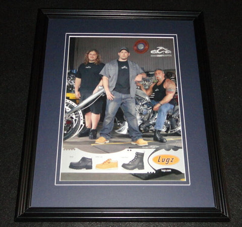 Orange County Choppers 2006 Lugz Framed 11x14 ORIGINAL Advertisement 