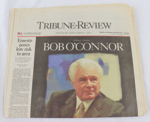 Sep 2 2006 Pittsburgh Tribune Review Newspaper Bob O'Connor Luke Ravenstahl