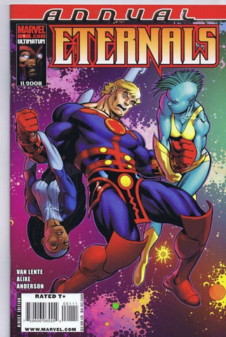 Eternals Annual #1 ORIGINAL Vintage 2009 Marvel Comics 