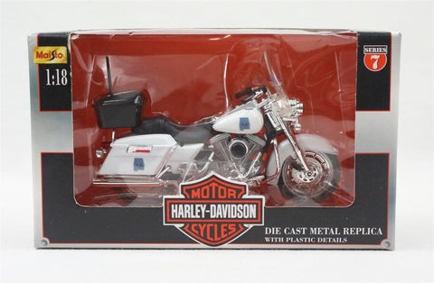 VINTAGE 2000 Maisto Harley Davidson Alabama State Trooper 1:18 Motorcycle