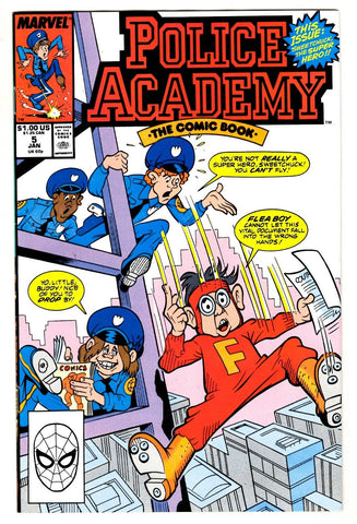 Police Academy #5 VINTAGE 1990 Marvel Comics