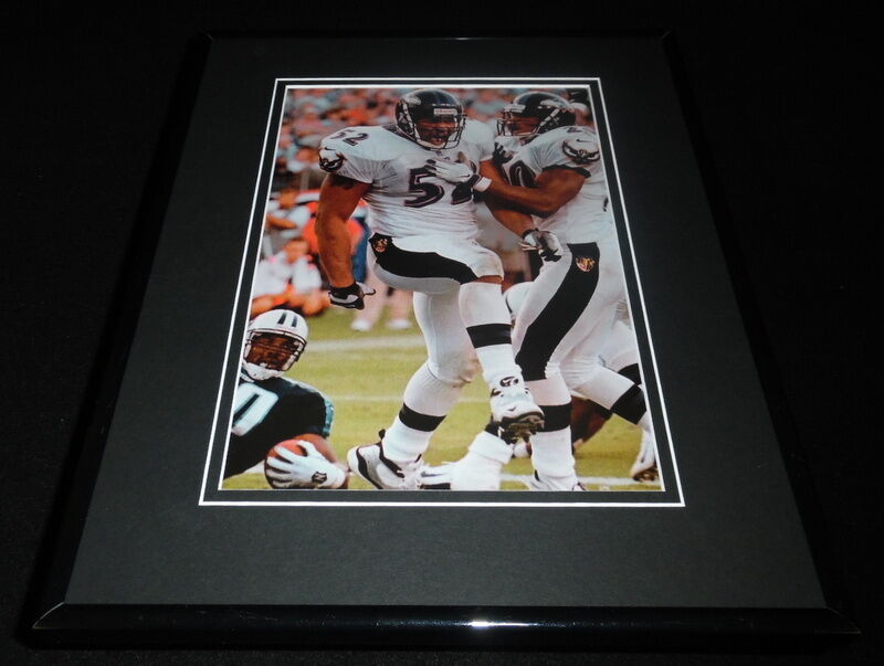 Ray Lewis Framed 11x14 Photo Display Ravens vs Titans