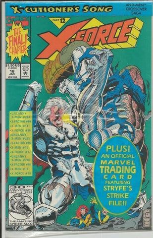 X Force #18 ORIGINAL Vintage 1993 Marvel Comics 