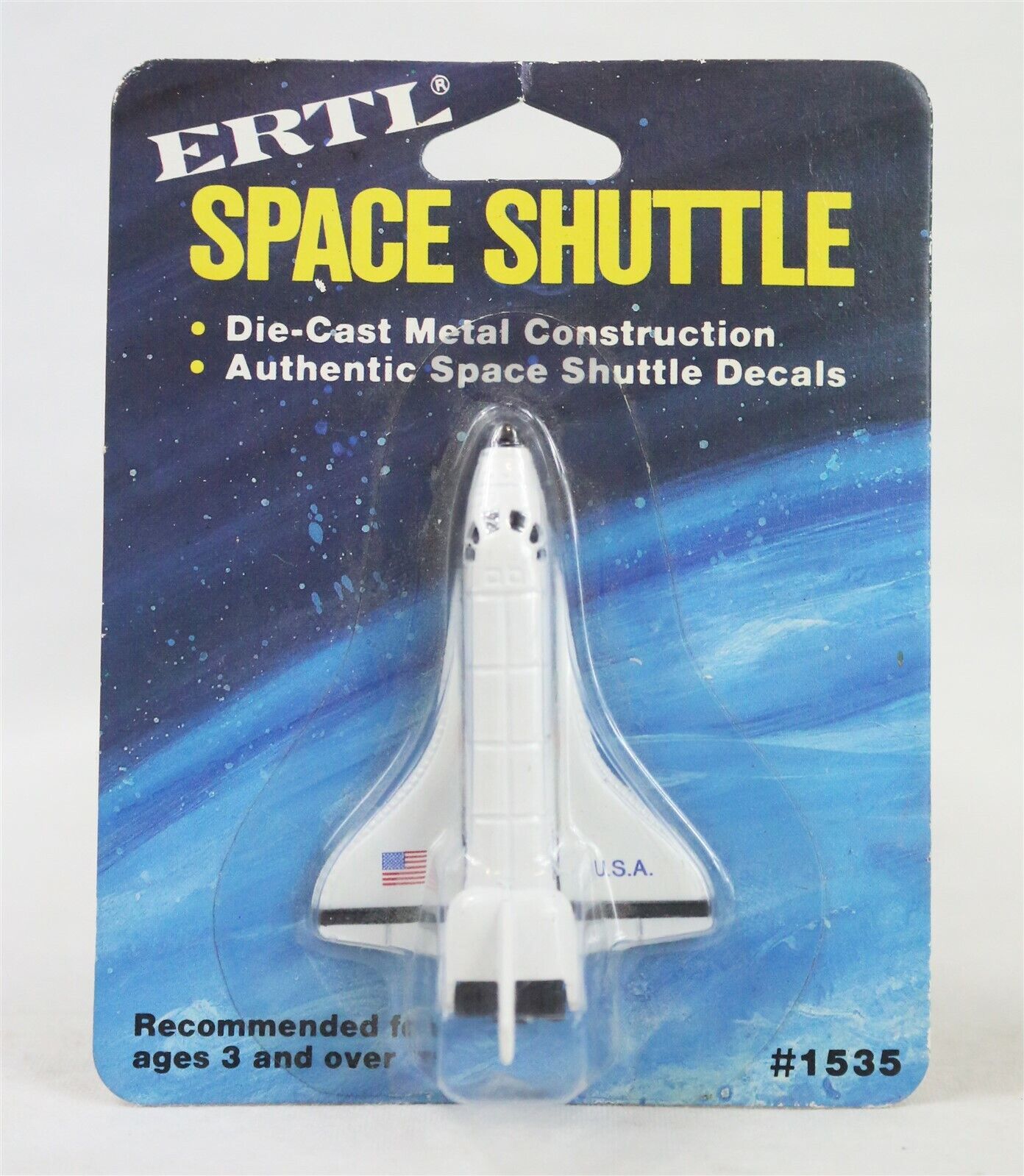 VINTAGE SEALED NASA Ertl Space Shuttle Diecast 1535