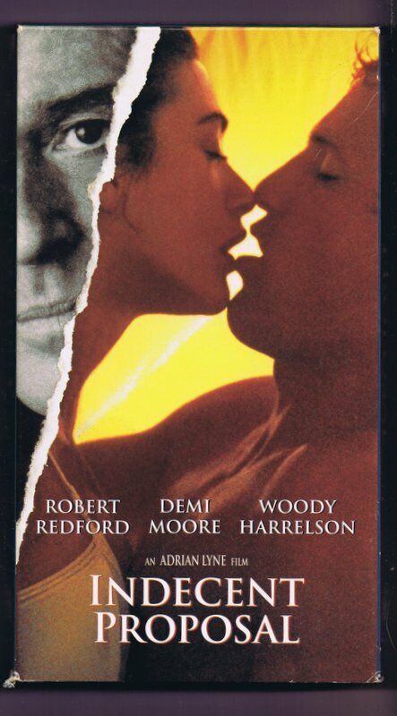 Indecent Proposal (1993) VINTAGE VHS Cassette 