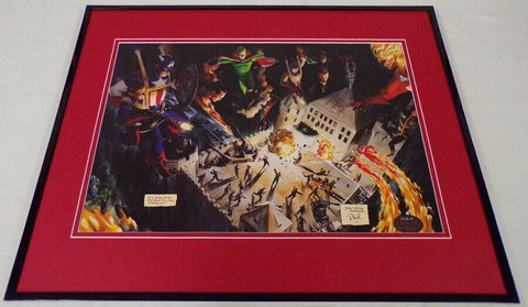 Marvels #1 Avengers Framed 16x20 Cover Poster Display Alex Ross