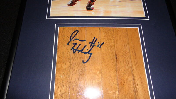 Jrue Holiday Signed Framed 12x18 Floorboard + Photo Display Pelicans UCLA