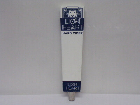 ORIGINAL Vintage Lion Heart Hard Cider Beer Tap Handle