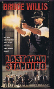 Last Man Standing (1996) VINTAGE VHS Cassette 