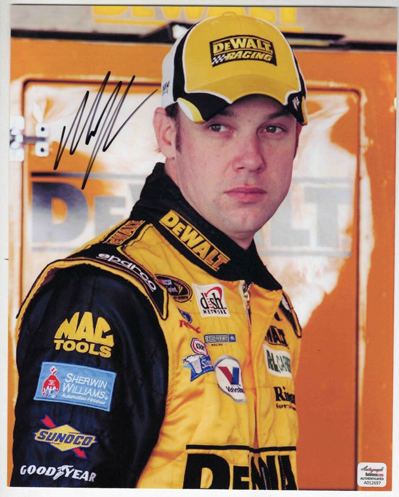 Matt Kenseth Signed 8x10 Photo