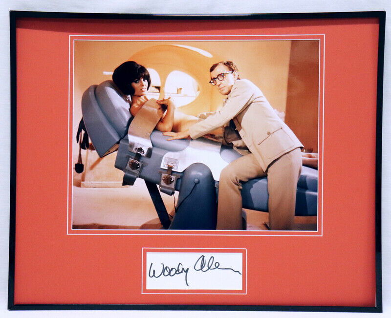 Woody Allen Signed Framed 16x20 Photo Display Casino Royale C