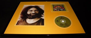 Jerry Garcia 16x20 Framed Grateful Dead CD & Photo Display