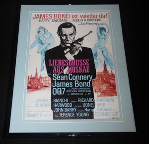 From Russia With Love James Bond German Framed 11x14 Repro Poster Display 