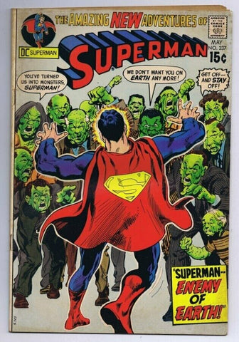 Superman #237 ORIGINAL Vintage 1971 DC Comics 