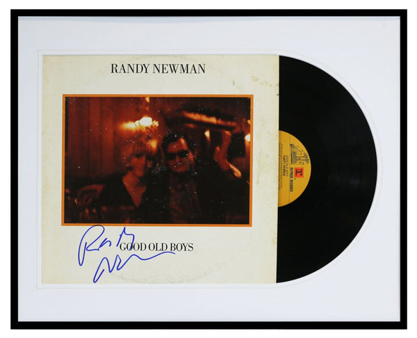 Randy Newman Signed Framed 1974 Good Old Boys Record Album Display JSA