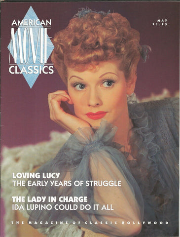 ORIGINAL Vintage May 1991 AMC Magazine Lucille Ball Lizabeth Scott