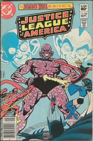 Justice League of America #206 ORIGINAL Vintage 1982 DC Comics 