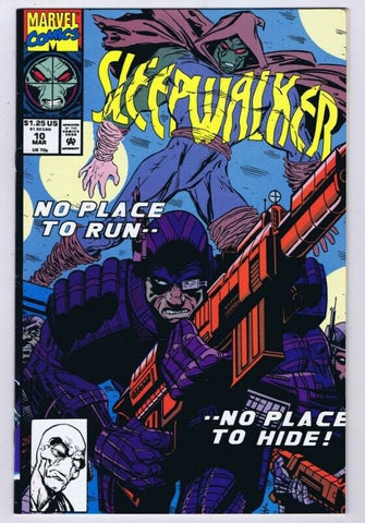 Sleepwalker #10 ORIGINAL Vintage 1992 Marvel Comics