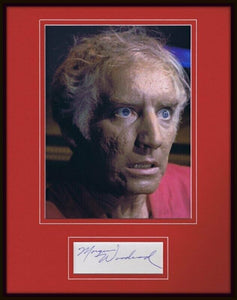 Morgan Woodward Signed Framed 11x14 Photo Display Star Trek