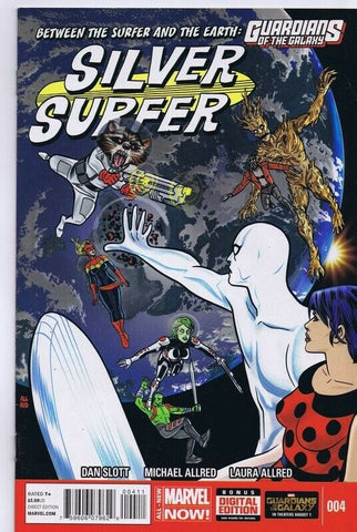 Silver Surfer #4 ORIGINAL Vintage 2014 Marvel Comics Guardians of the Galaxy