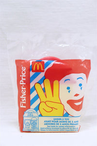 VINTAGE SEALED 1997 McDonald's Fisher Price Grimace and Ronald McDonald