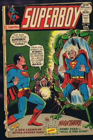 Superboy #184 ORIGINAL Vintage 1972 DC Comics Origin of Dial H For Hero