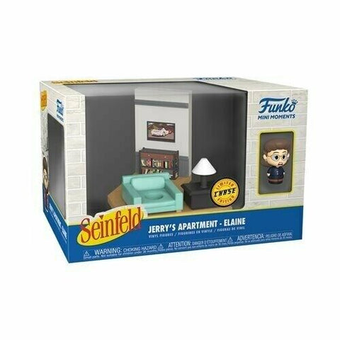 Funko Pop Seinfeld Mini Moments Mini-Figure Diorama Set Elaine Benes CHASE