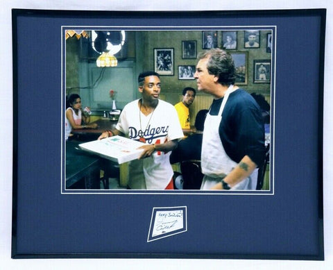 Danny Aiello Signed Framed 16x20 Photo Display Do the Right Thing w/ Spike Lee