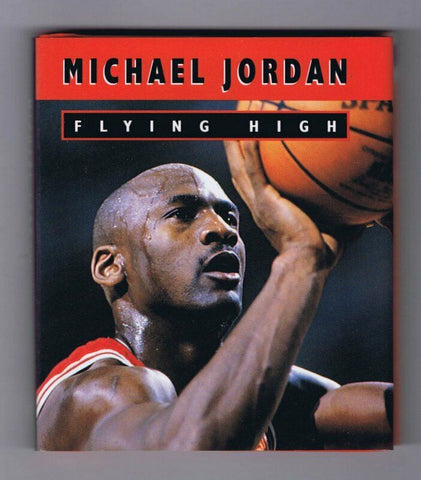 ORIGINAL Vintage 1999 Michael Jordan Flying High 3x5 Mini Hardcover Book