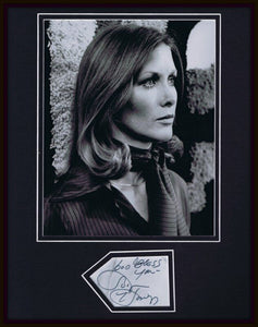 Susan Howard Signed Framed 11x14 Photo Display Dallas Star Trek 