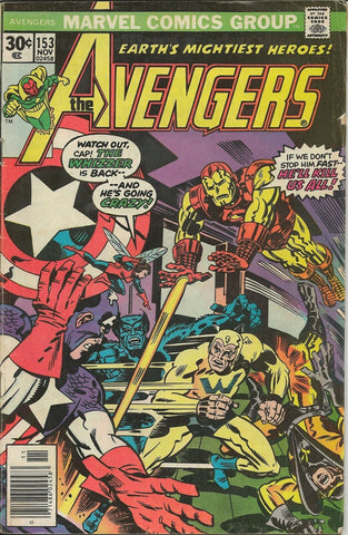 Avengers #153 ORIGINAL Vintage 1976 Marvel Comics 